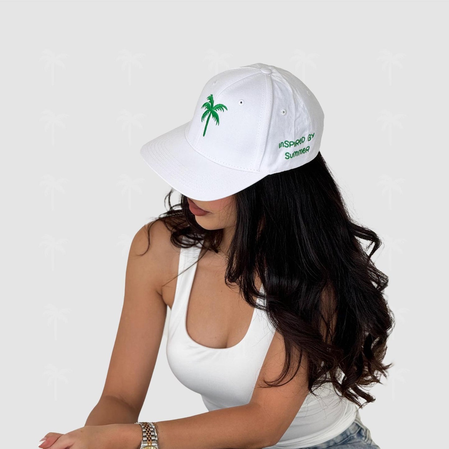 Inspired by Summer Cap in Green