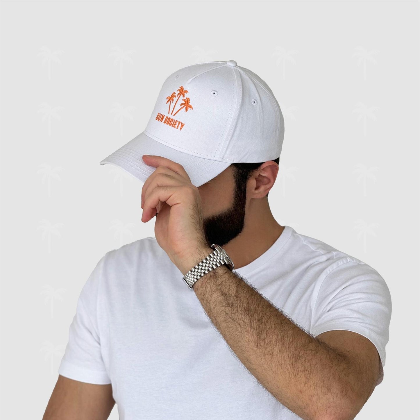 قبعة Palm Edition باللون البرتقالي