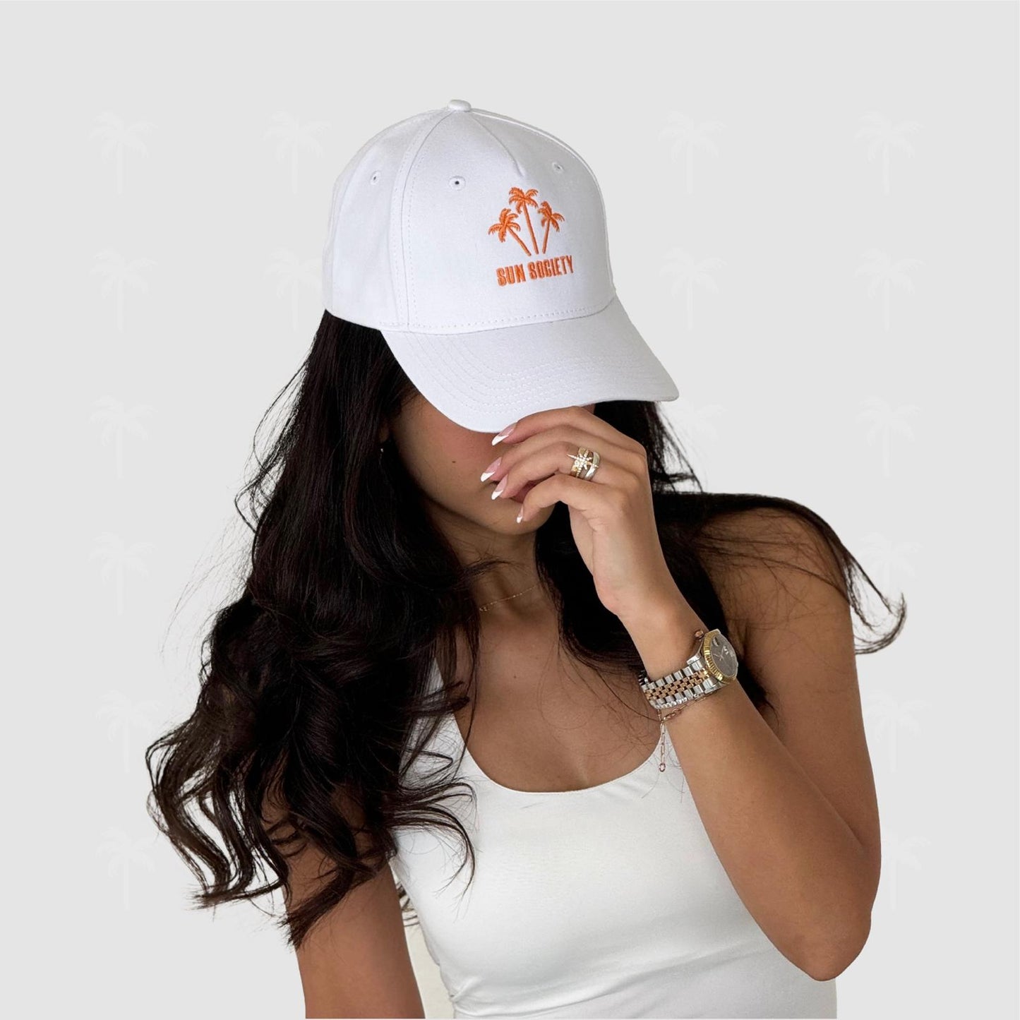 Palm Edition Cap in Orange